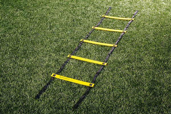 Agility Ladder on football pitch