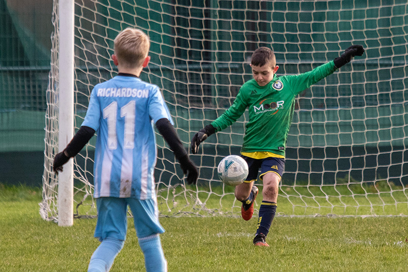 Goalkeeper Training - Kicking the ball