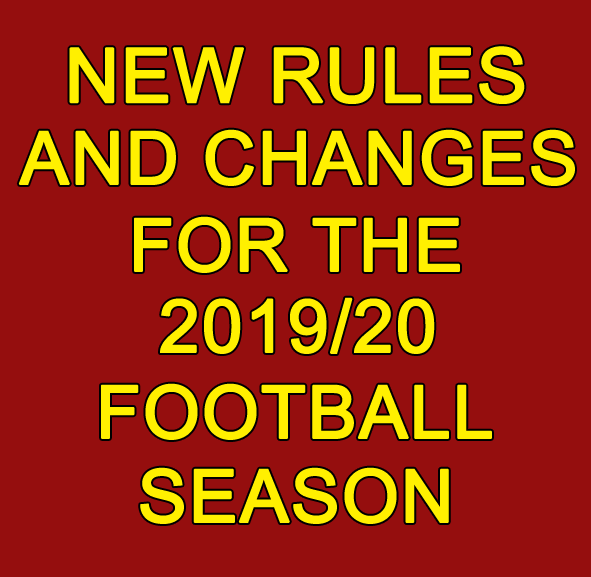 New rules and changes for the 2019/20 football season Pendle