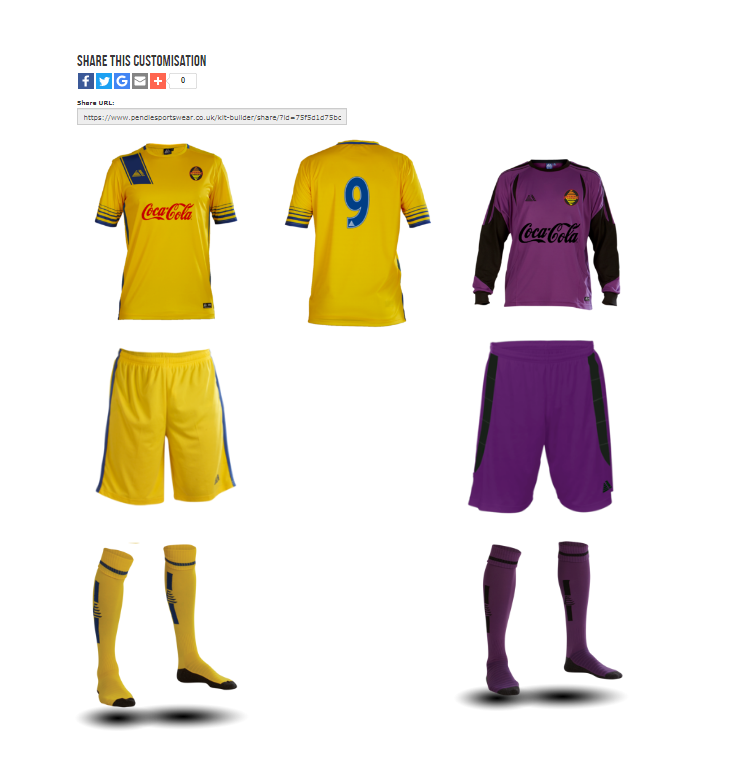 customise your own football kit