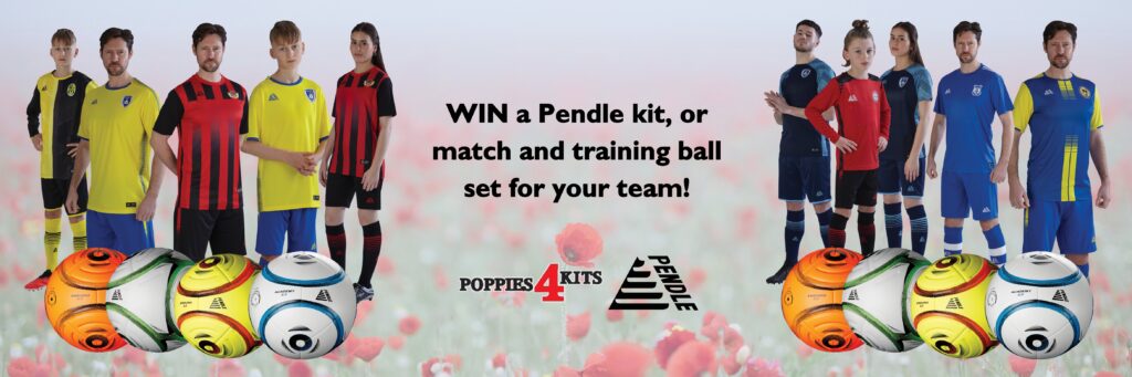 Win a Pendle kit or match and training ball set for your team