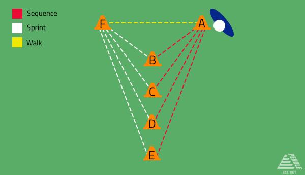 Winter Training Session - Speed and Agility Drill